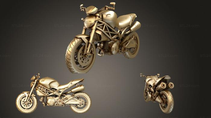Vehicles (Ducati, CARS_1344) 3D models for cnc